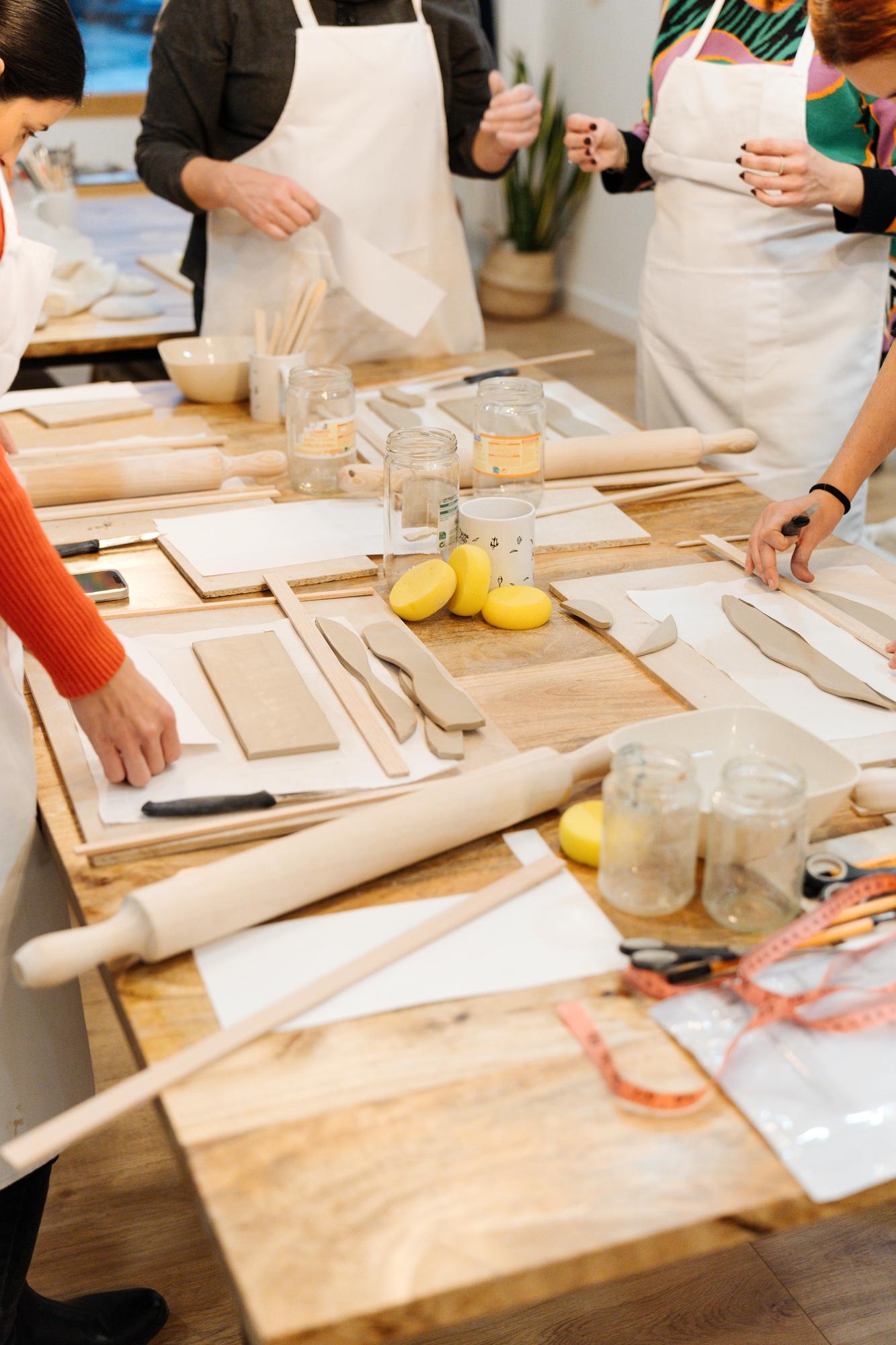 Interno di una cucina didattica